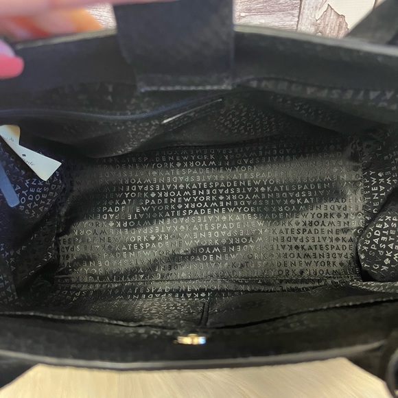 Kate Spade Elsie Street Exotic Merriweather Black Matte Satchel - Picture 7 of 11